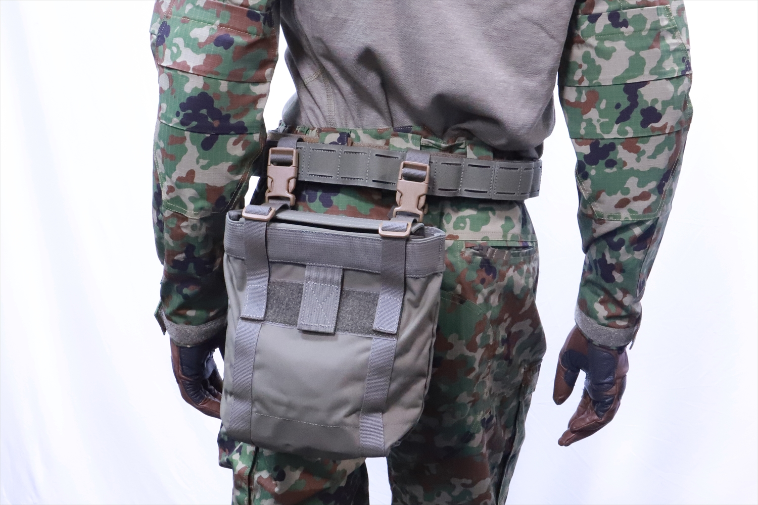 田村装備開発 ダンプポーチ 陸自迷彩 田村装備開発 ダンプポーチ 陸自