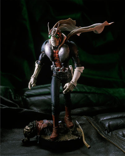 仮面ライダーV3 メディコムトイ&ハリケーン6分の1ダイキャストモデル