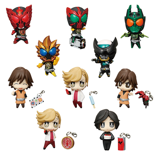 仮面ライダ〜オーズカモーン編一箱10個 デフォルマイスタープチ 仮面