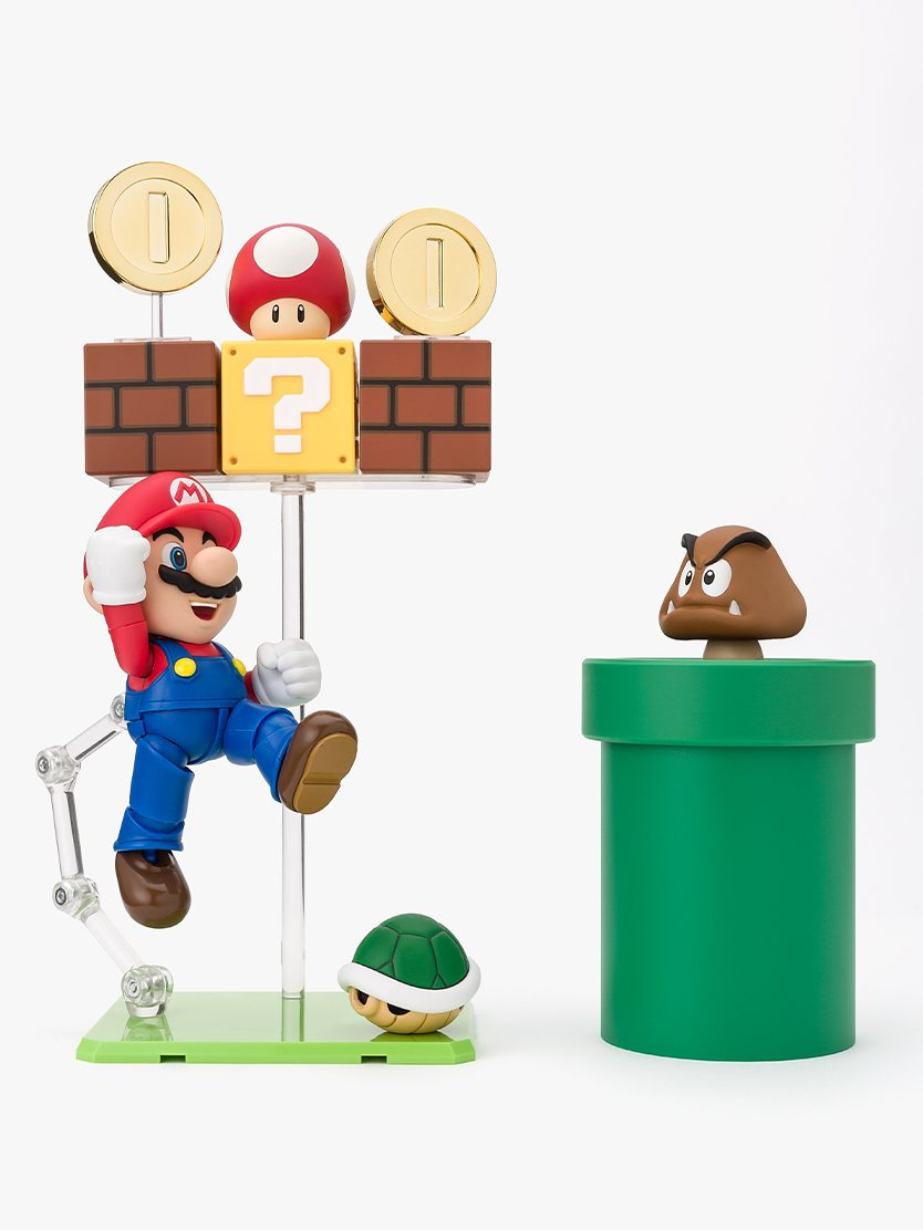 S.H.Figuarts スーパーマリオ プレイセット (SUPER MARIO) | 魂ウェブ