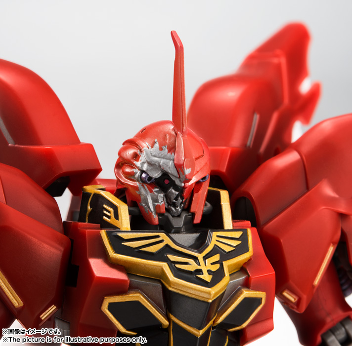 バンダイ ROBOT魂 MSN-06S シナンジュ レビュー】 バンダイ ROBOT魂 <SIDE MS> MSN-06sシナンジュ