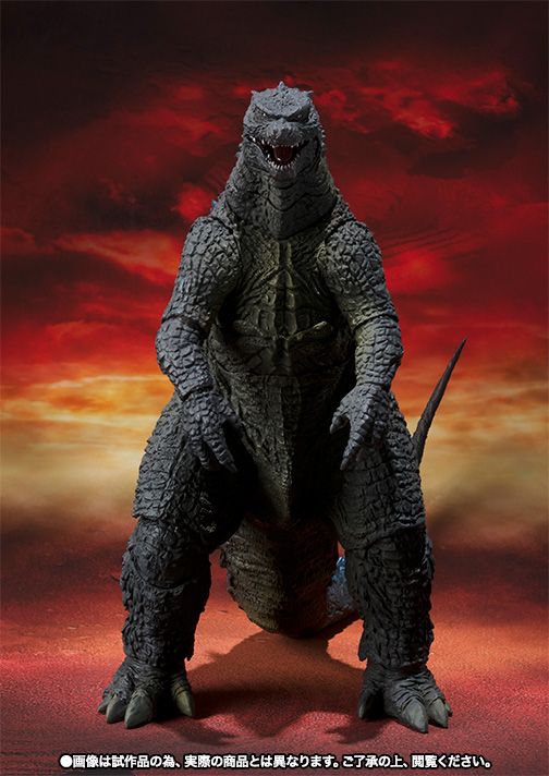 S.H.MonsterArts ゴジラ（2014） Spit Fire Ver.│株式会社BANDAI