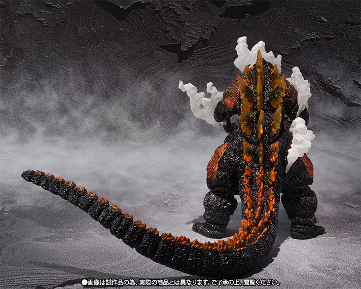 S.H.MonsterArts ゴジラ（1995） Ultimate Burning Ver. | 魂ウェブ