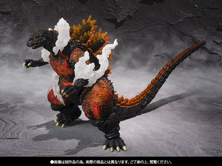 S.H.MonsterArts ゴジラ（1995） Ultimate Burning Ver. | 魂ウェブ