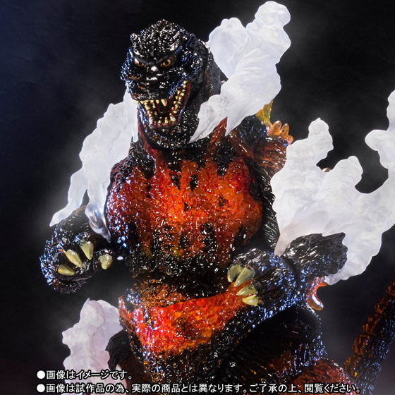 S.H.MonsterArts Godzilla (1995) Ultimate Burning Ver. |TAMASHII WEB