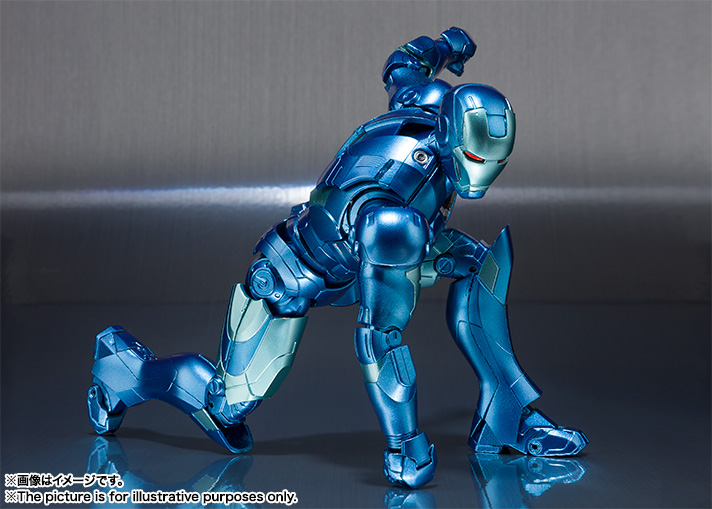 S.H.Figuarts アイアンマン マーク3 -ブルーステルスカラー- | 魂ウェブ