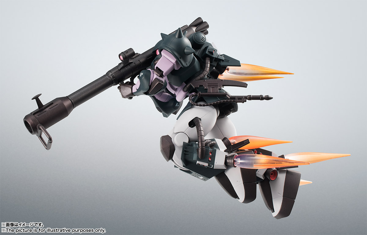 ROBOT魂 ＜SIDE MS＞ MS-06R-1A 高機動型ザクII ver. A.N.I.M.E.～黒い