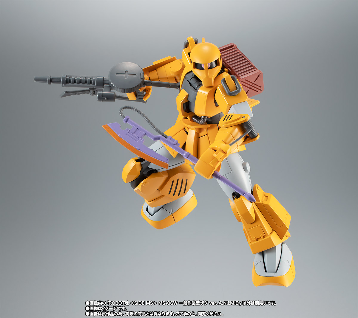 ROBOT魂 ＜SIDE MS＞ MS-06W 一般作業型ザク ver. A.N.I.M.E. | 魂ウェブ