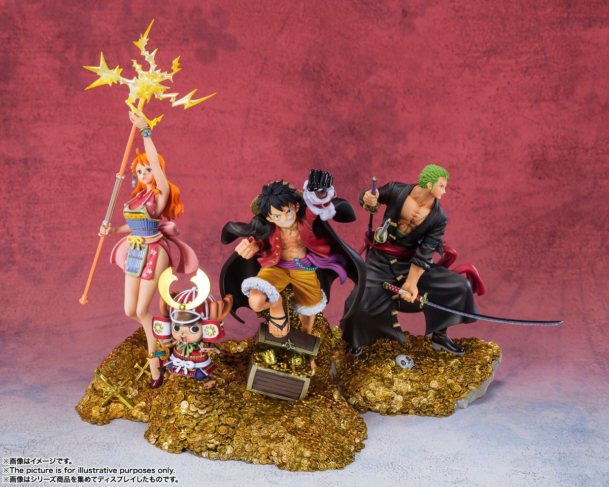 ONE PIECE ワンピースフィギュアーツZEROセット ゾロ ルフィ エース