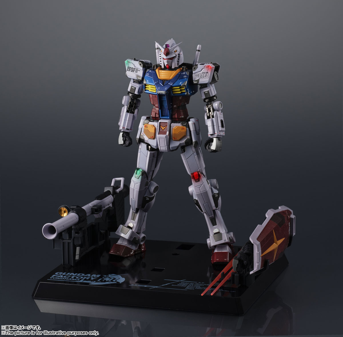 超合金 超合金×GUNDAM FACTORY YOKOHAMA RX-78F00 GUNDAM ‐Night
