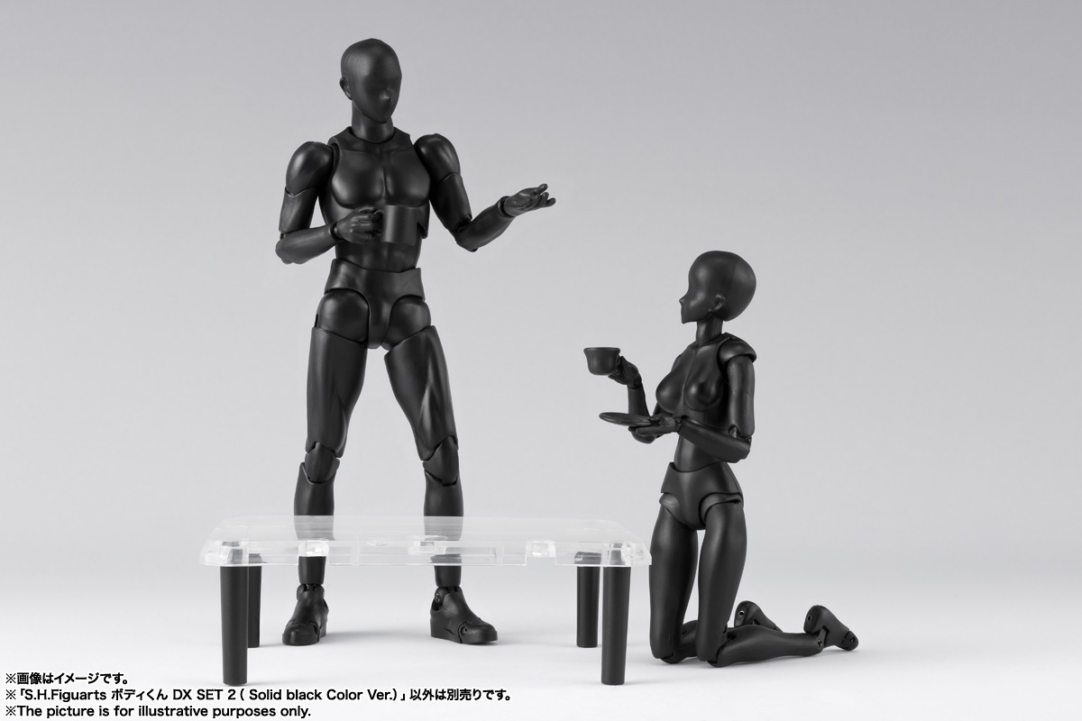 S.H.Figuarts ボディくん DX SET 2（ Solid black Color Ver.） | 魂ウェブ