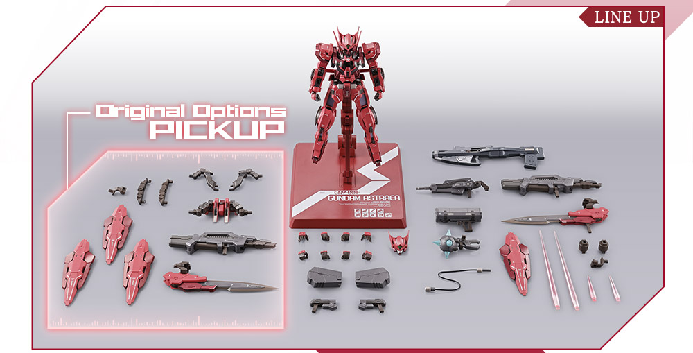 メタルビルド ガンダムアストレア TYPE-F & オプションセット 新品未