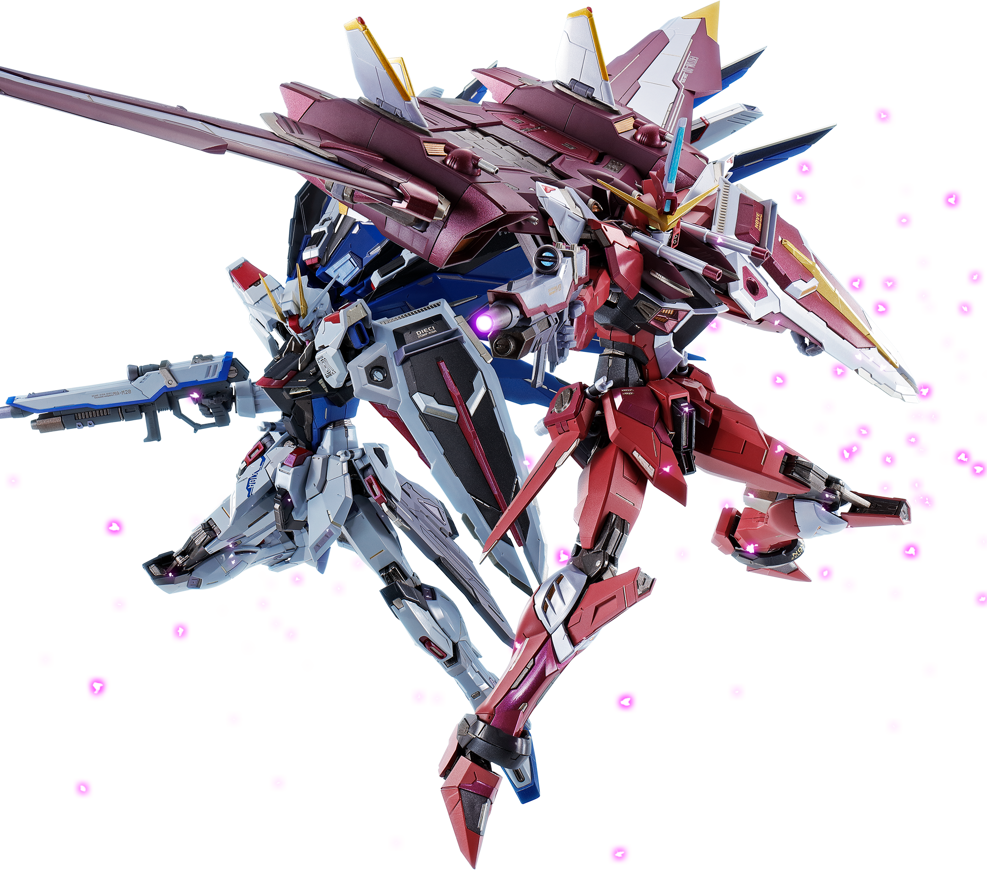 LBUILDメタルビルド フリーダムガンダム・ジャスティスガンダムセット