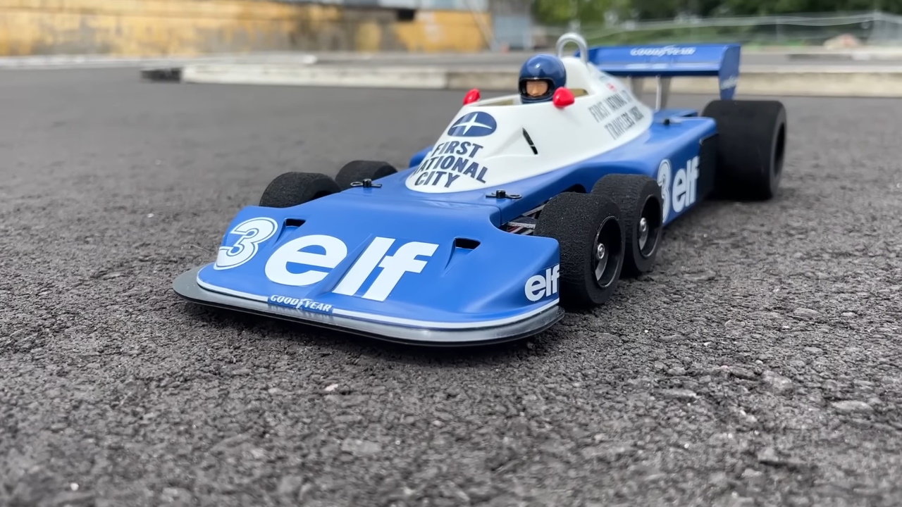 Tyrrell P34 1977 アルゼンチンGP 47486 Video review of Tamiya 47486