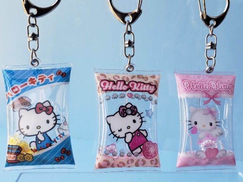 ハローキティ エアプレーンクロック キーホルダー HELLO KITTY キティ