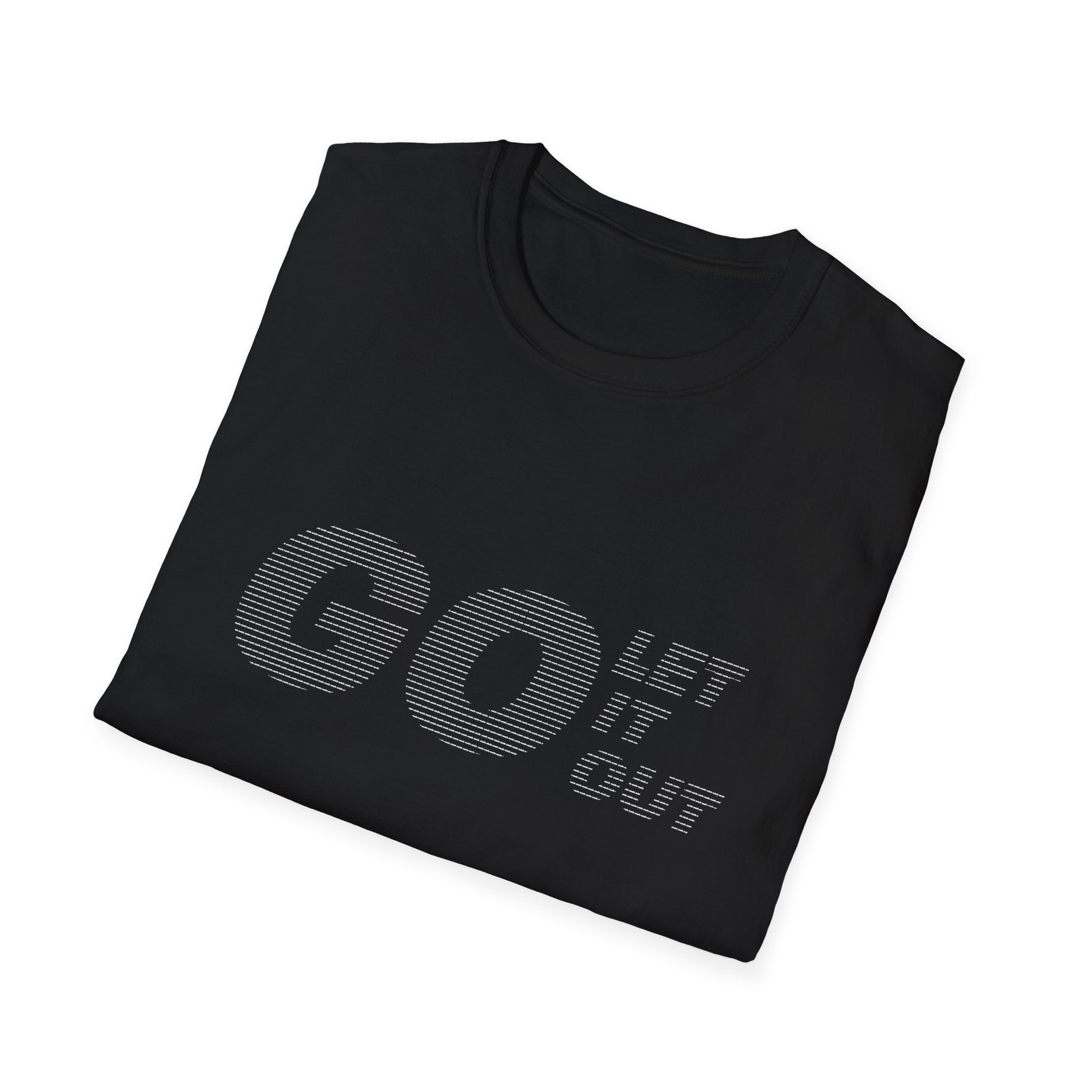 Unisex Oasis Go Let It Out Red Stencil T-Shirt - Oasis Band