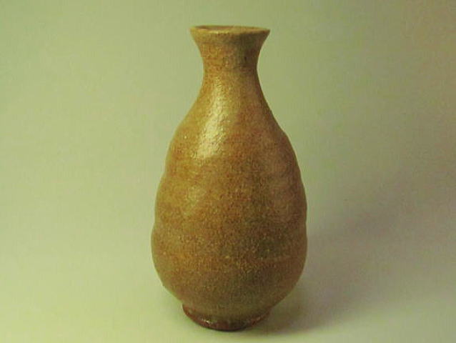 唐津焼 古唐津 釉垂瓶 徳利 C R8323 唐津焼 古唐津 釉垂瓶 徳利 C