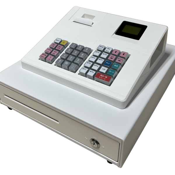 電池駆動も可能。JET-100CH イベントに。コンパクトレジスター 乾電池式