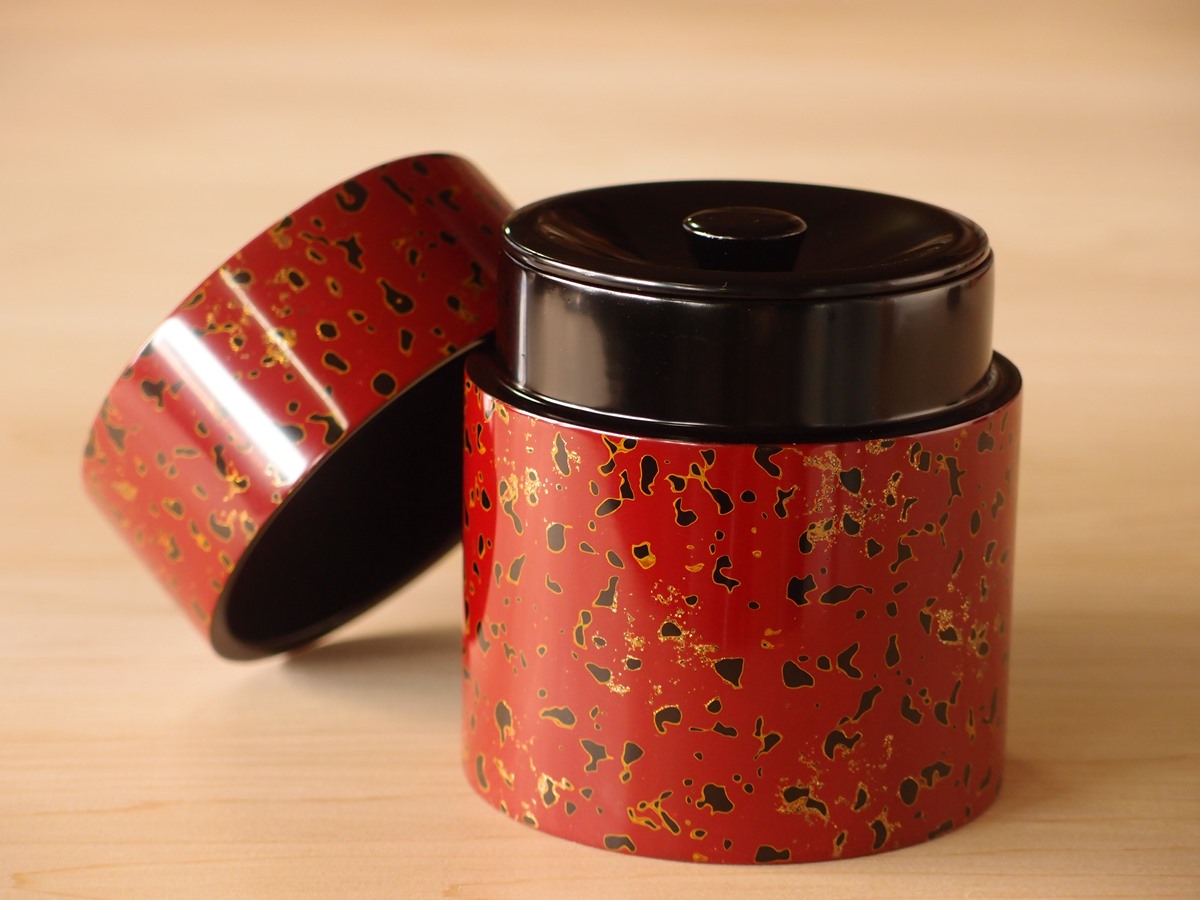 TCD-1002] 木製茶筒 | 津軽塗たなか オンラインストア