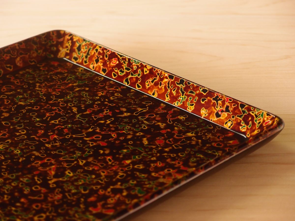 TRL-1001] 長手盆 | 津軽塗たなか オンラインストア