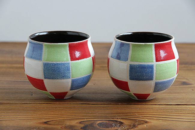 稲右衛門窯】彩色カップ | 【丹波のイロドリ】丹波焼(陶器)の公式通販