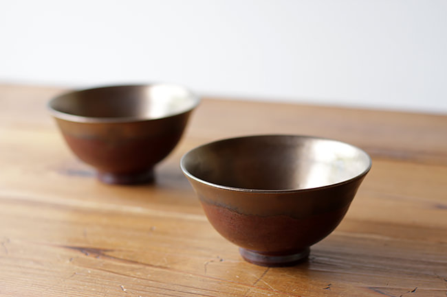 丹波焼 茶碗 大上昇作 箱付 伝統工芸 作家物 食器 丹波焼 茶碗