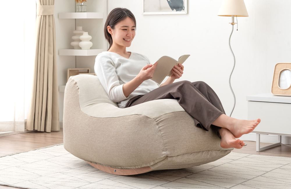 □＜リリース＞「揺れるビーズクッション」発売 | タンスのゲン株式会社