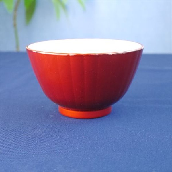 越前塗/越前漆器/山崎漆器/フレアマルチボウル L/【2色】真紅/瑠璃/Φ13