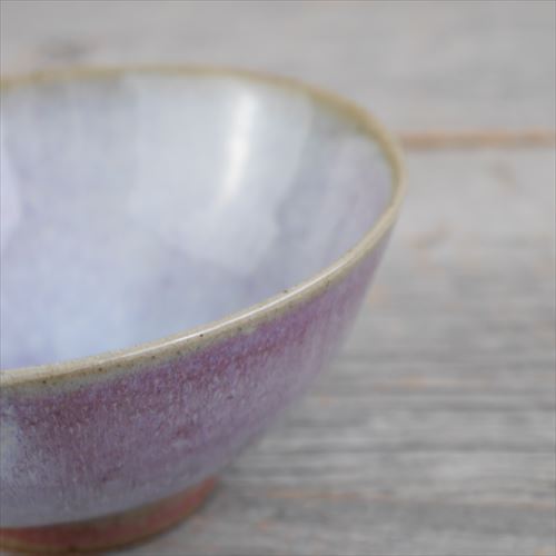 上野焼/庚申窯/茶碗/辰砂/Φ12.5X H5.8 - テーブルライフストア