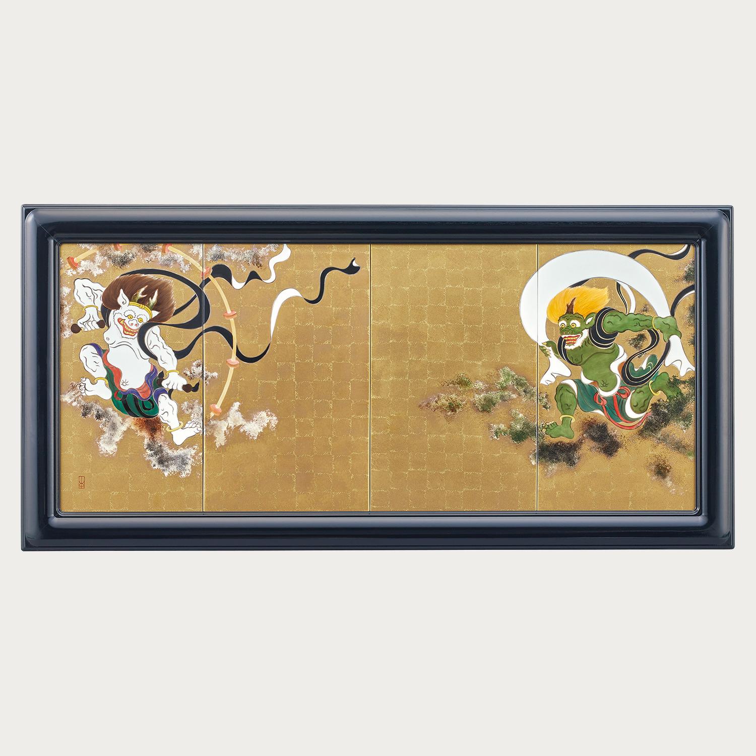 □特別価格□紫舟×ノリタケ 陶額 「鯨波動図」【在庫限り】 | ノリタケ