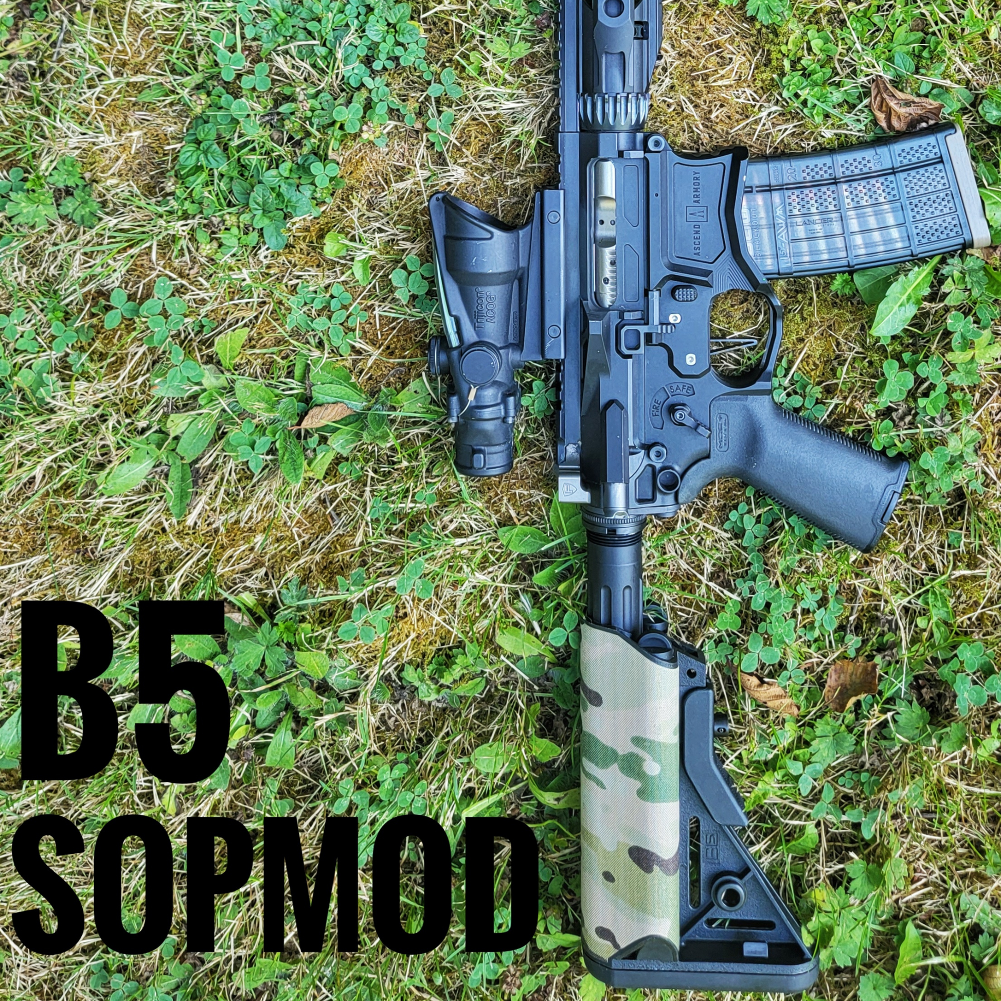 B5 Systems SOPMOD stock (fits LMT also) – Tact Wrap
