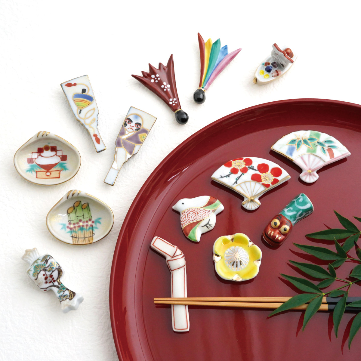 たち吉の京焼・清水焼 箸置きの商品一覧 | 京都 皿や鉢など和食器の