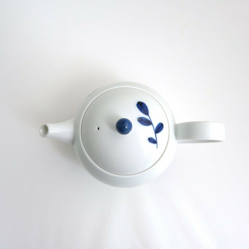 シリーズ以外・その他 青い花 ポット〈1個〉 波佐見焼 |皿や鉢など和