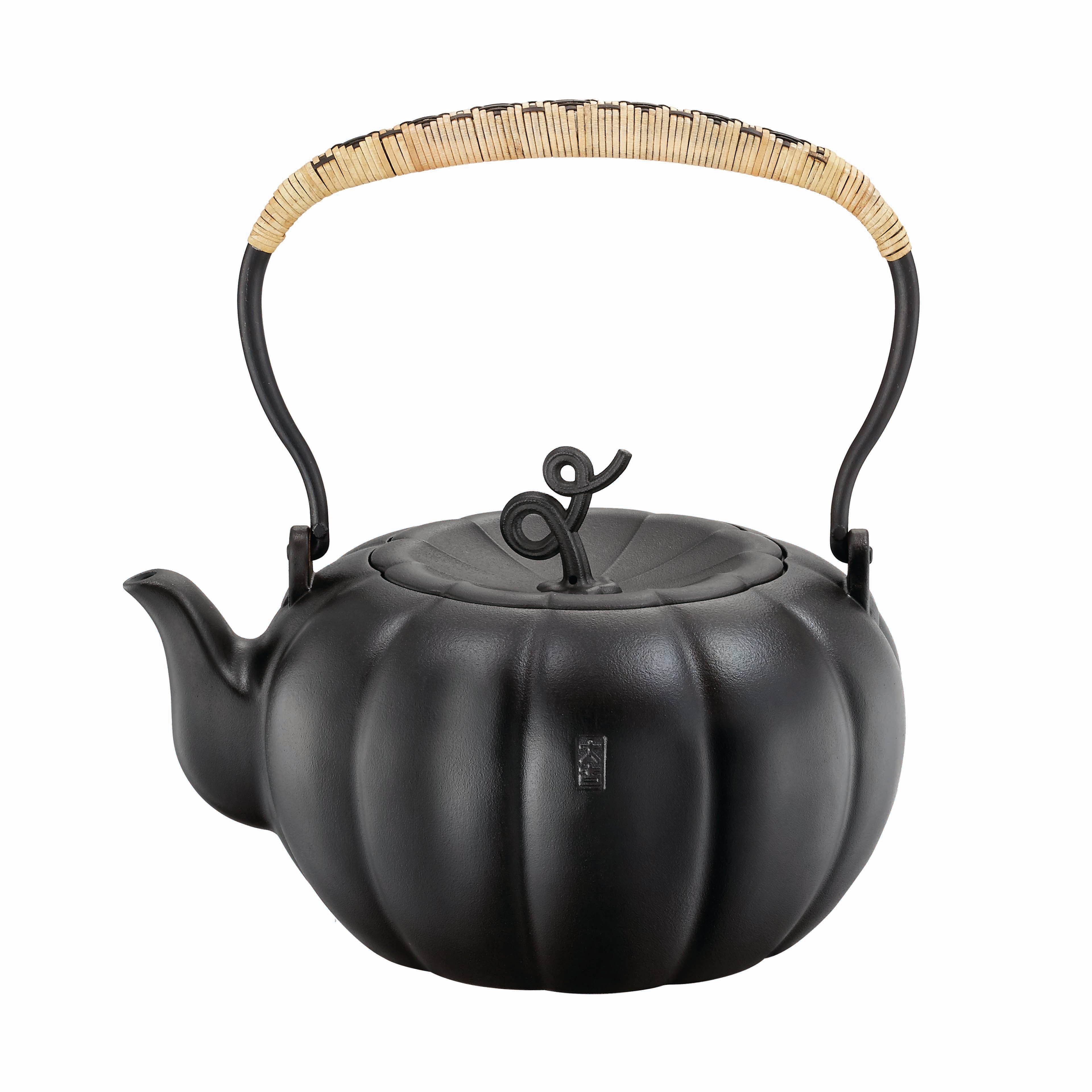 taku きんぎょく満堂 鉄瓶 1.6L かぼちゃ型 ケトル ポット 茶器 IH対応