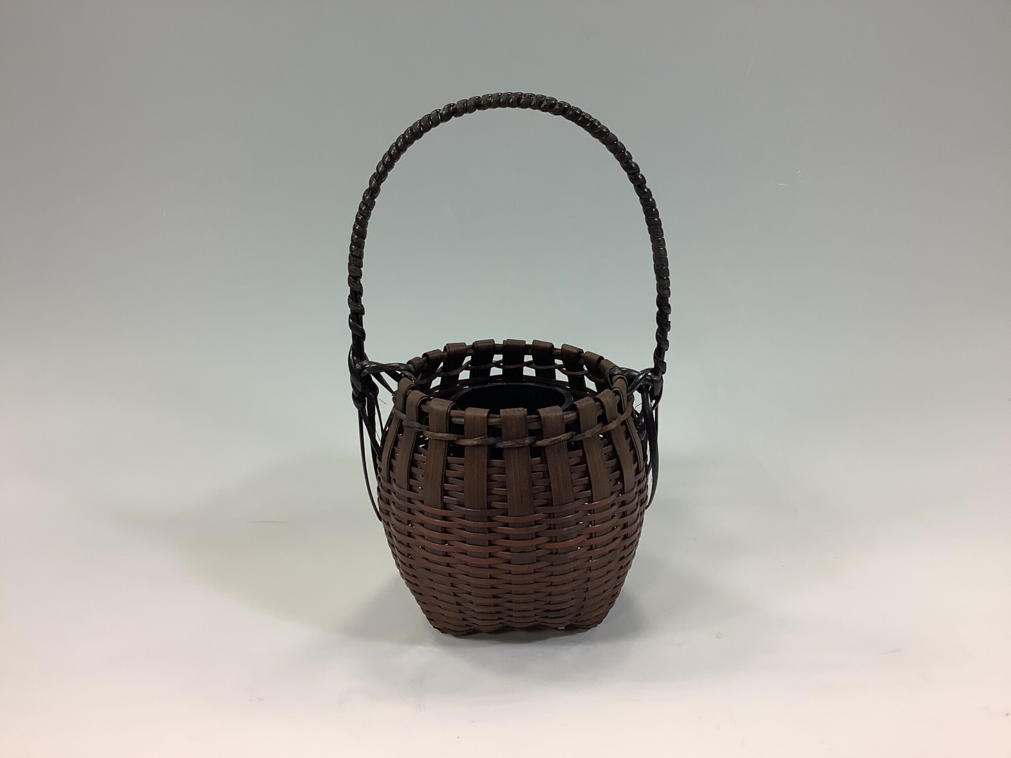 茶道具 淡々斎好 蝉籠花入 長尾宗湖 【公式通販】