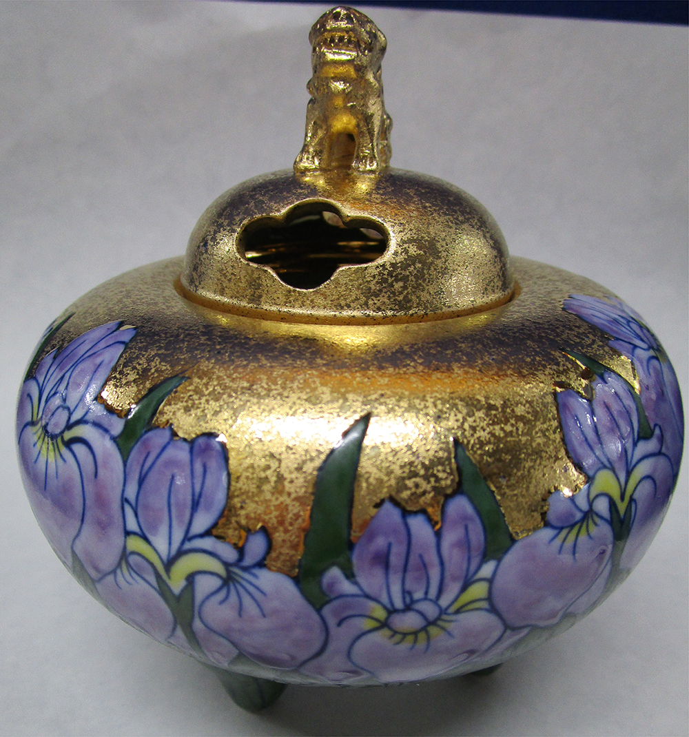 大河内焼 ヒビ焼き風炉