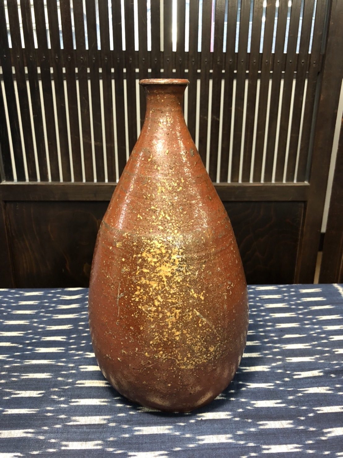 白丹波的 瓢形 白釉徳利 酒器 古美術 古道具 アンティーク 白丹波的 瓢