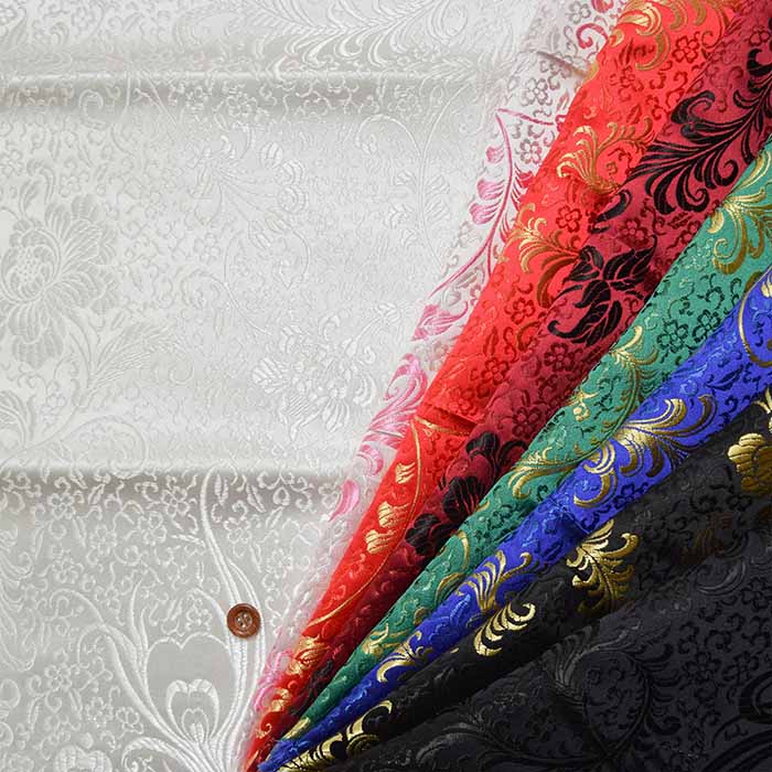 生地色確認用レース、チェック、チャイナ生地あり