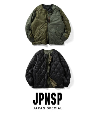 ジャパンスペシャル リバーシブル MA-1 ダウンジャケット – TAION