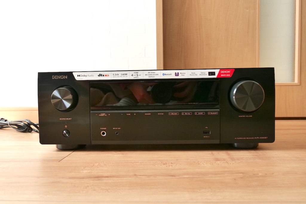 DENON AVR-X580BT 長期レビュー｜初めて買うならこれ！安くても音質は