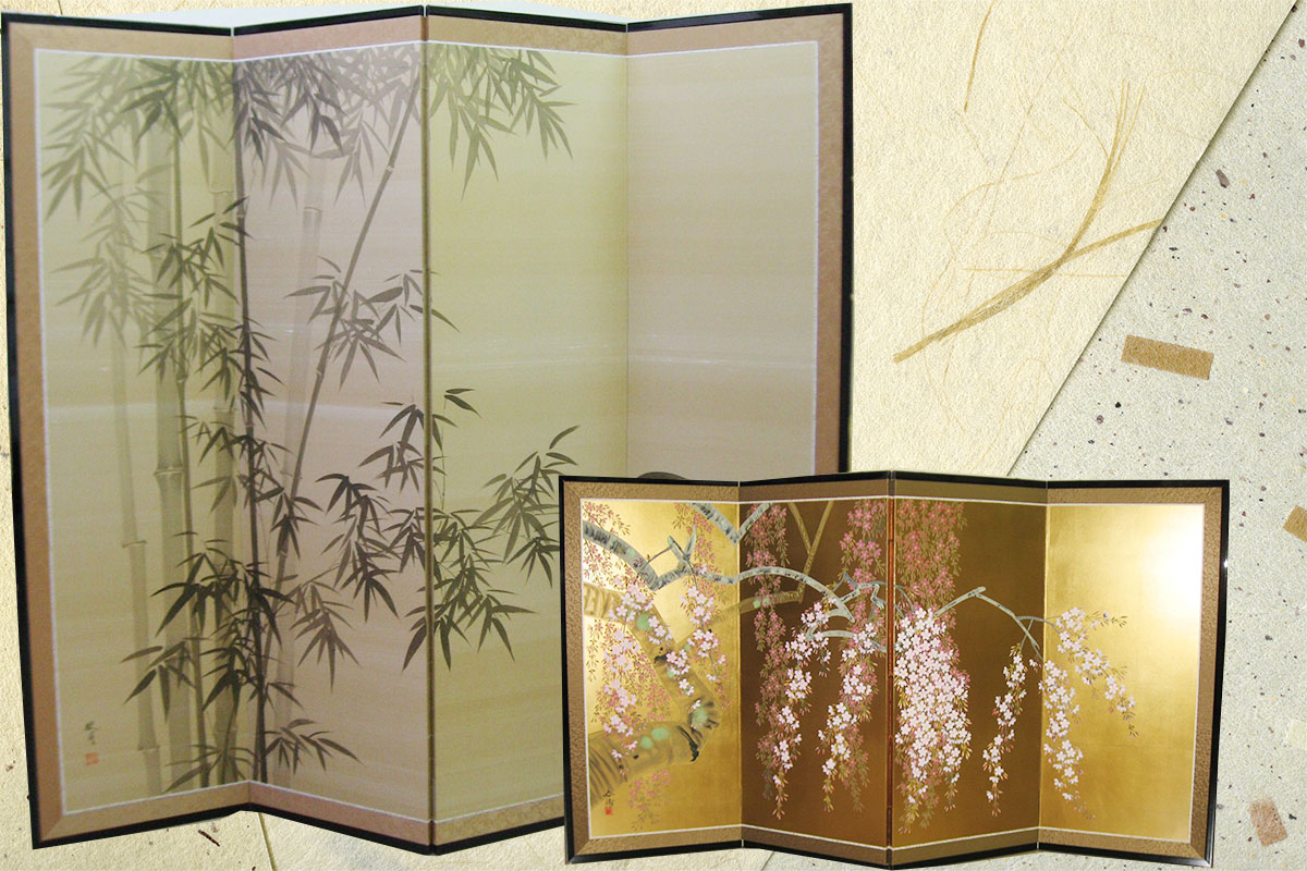 絵屏風 - 田尻表具店