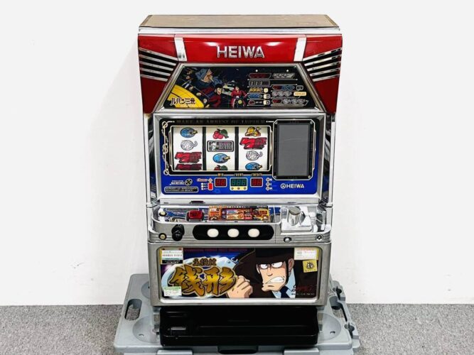 パチスロ スロット実機 4号機 ［平和］主役は銭形