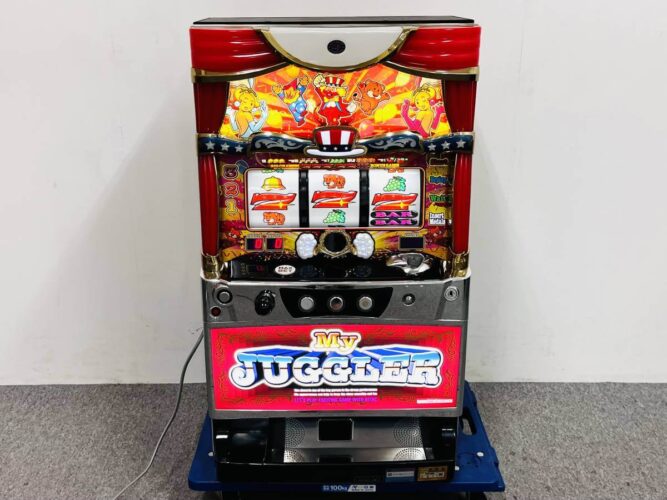 パチスロ実機 北電子 マイジャグラーIV コイン不要機 100V