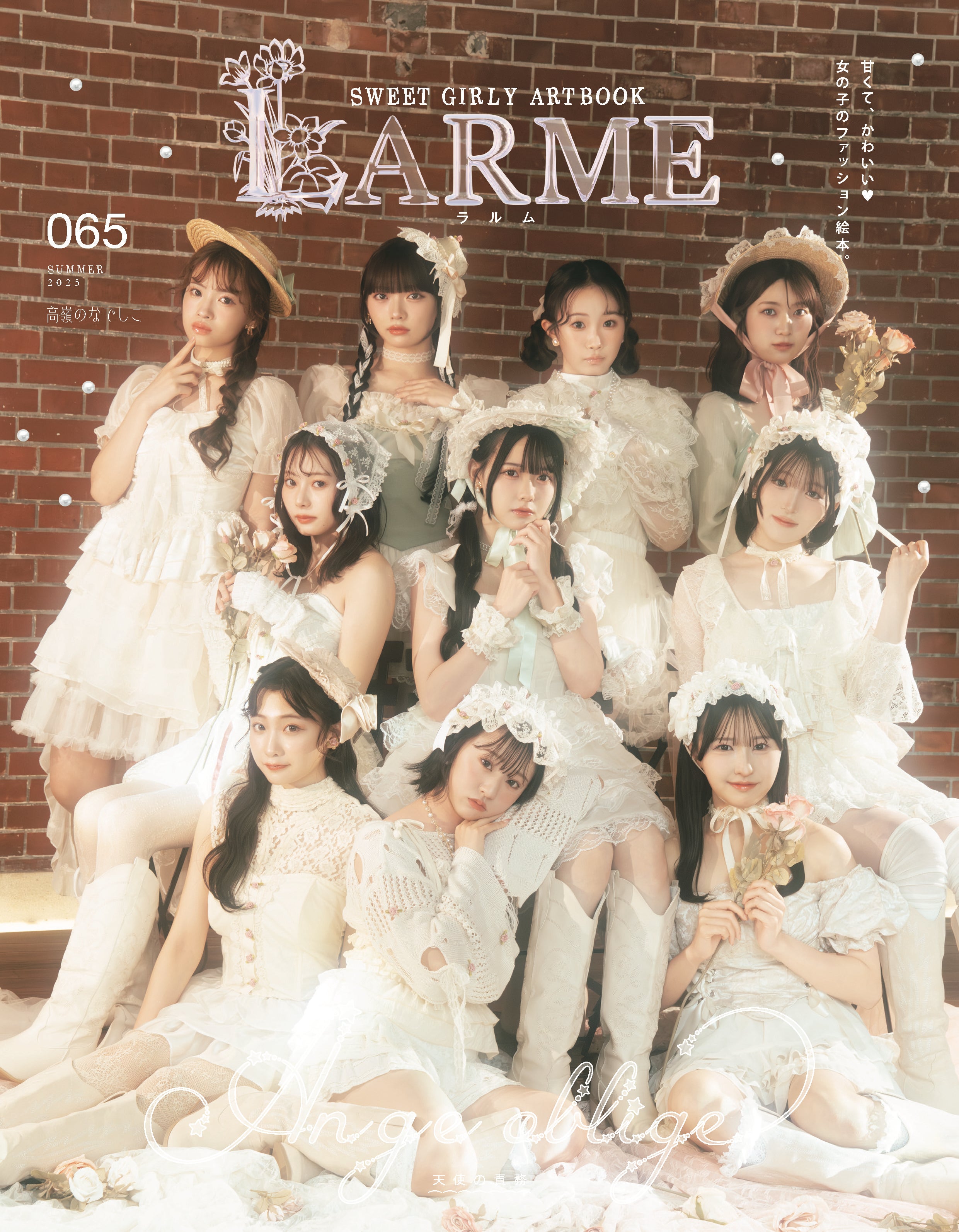 高嶺のなでしこ メンバー全員直筆サイン入りポスター（A1サイズ） 高嶺