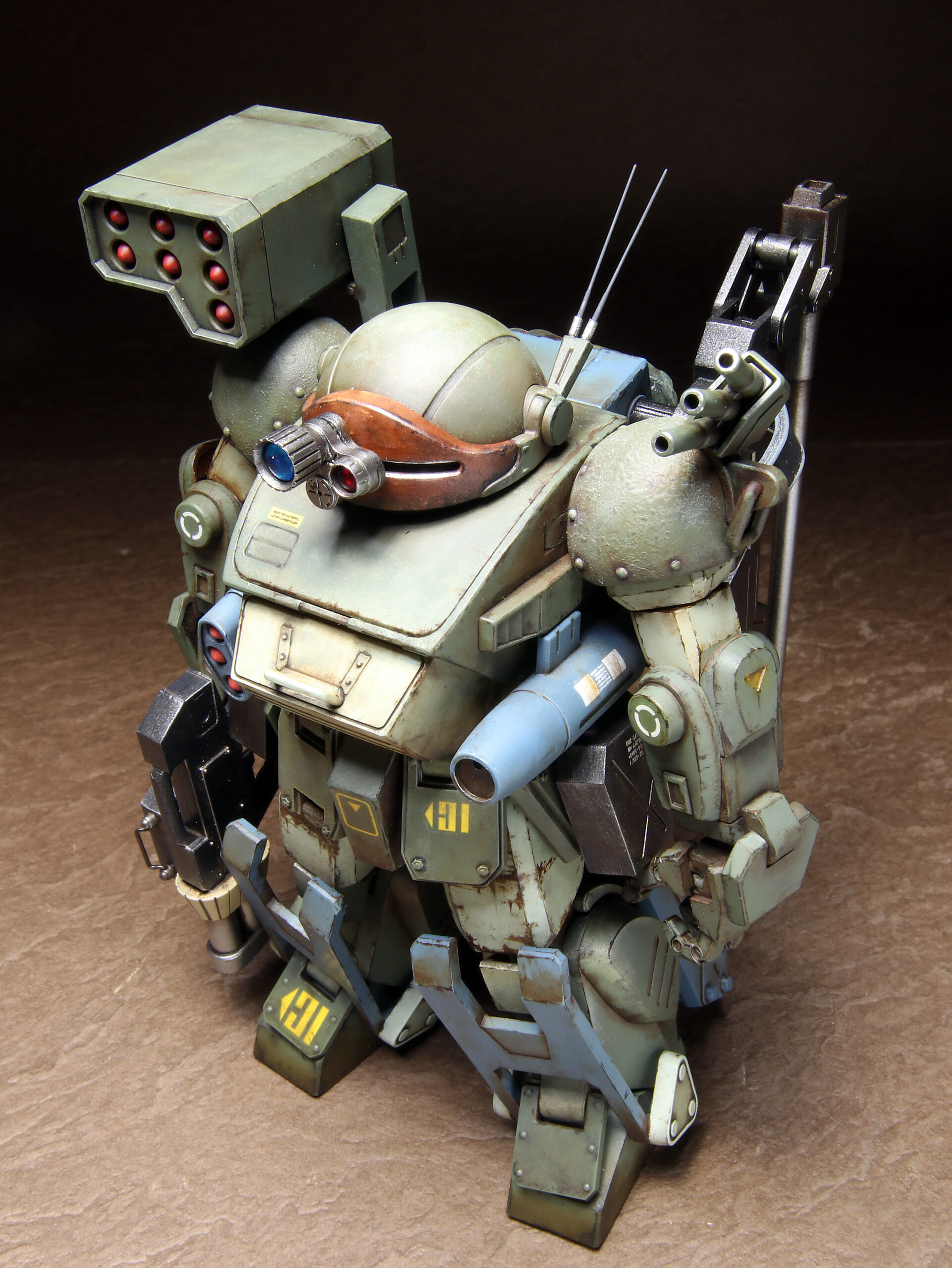 装甲騎兵ボトムズHGバーグラリードッグ.スコープドッグ【バンダイHG