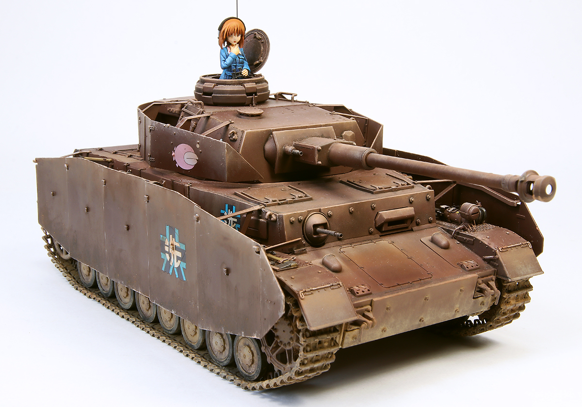 ガールズ＆パンツァー劇場版,あんこうチームⅣ号戦車D型改(H型仕様