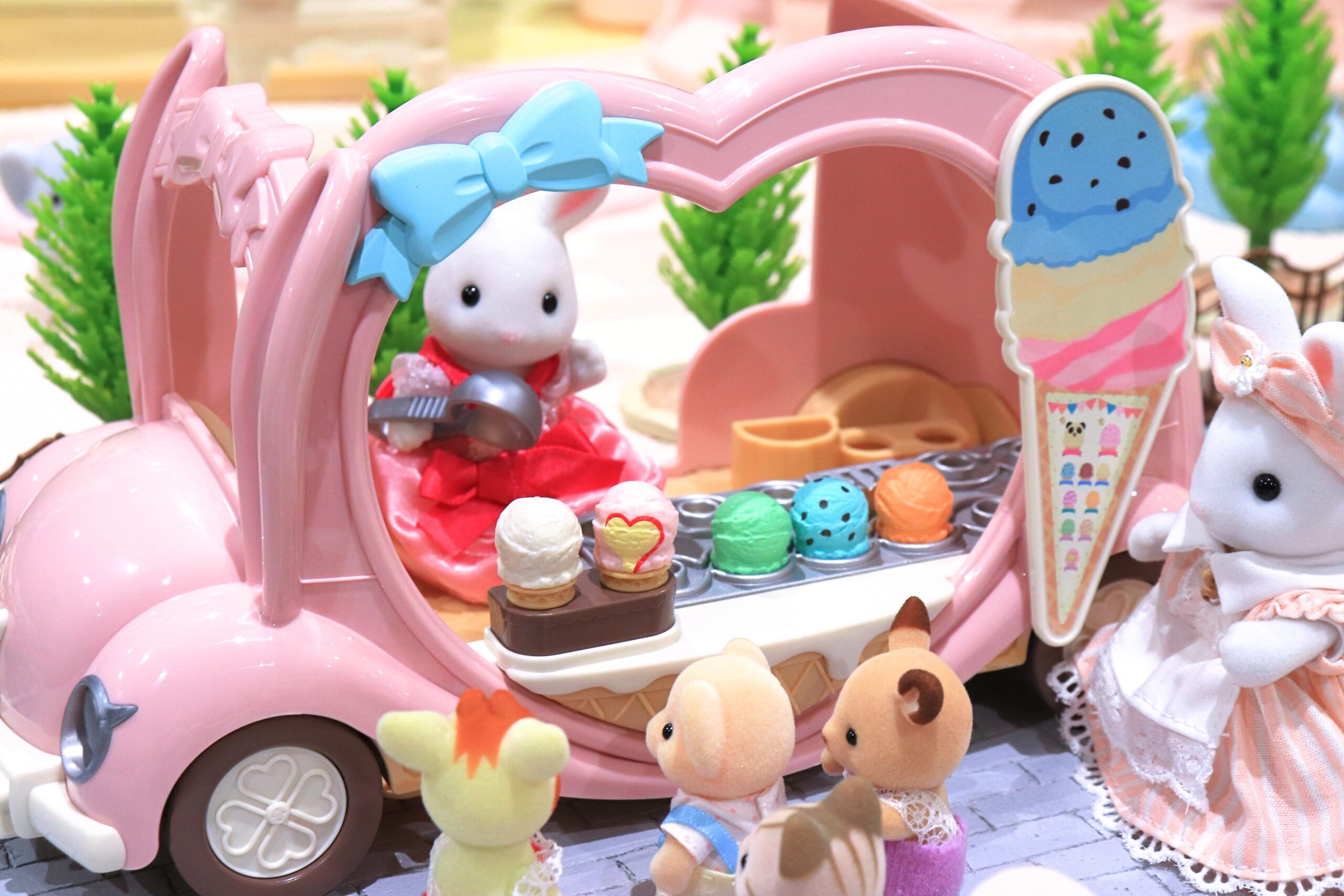 シルバニア アイスクリーム 各¥150 赤ちゃんペアセットに新しい仲間が
