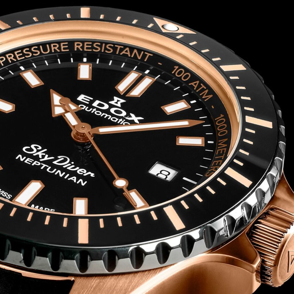 EDOX〉スカイダイバー ネプチュニアン | 宝飾時計専門店TAKARADO