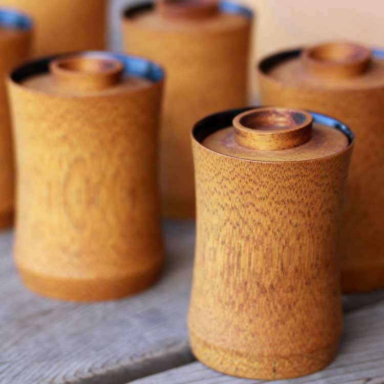 一点限り】 竹根香合 | 虎斑竹専門店 竹虎