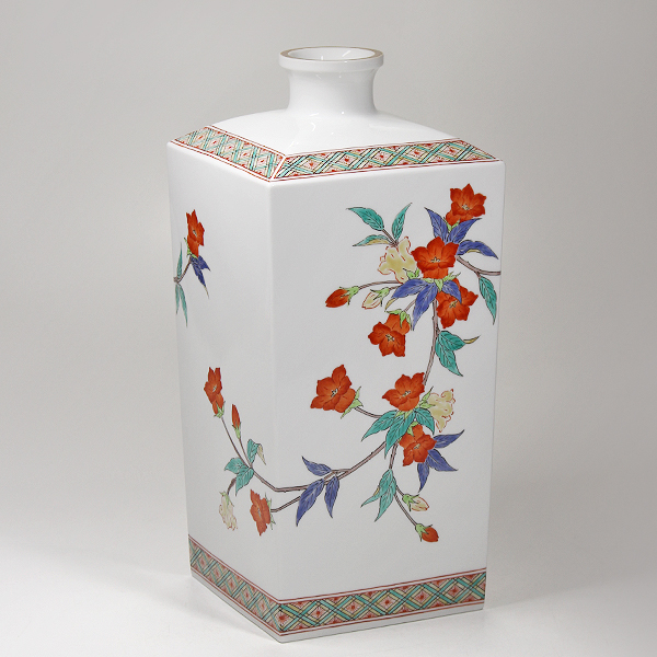 十四代 酒井田柿右衛門 初代の画額皿 共箱 18.8㎝ 東Y7-1125☆2F 2025